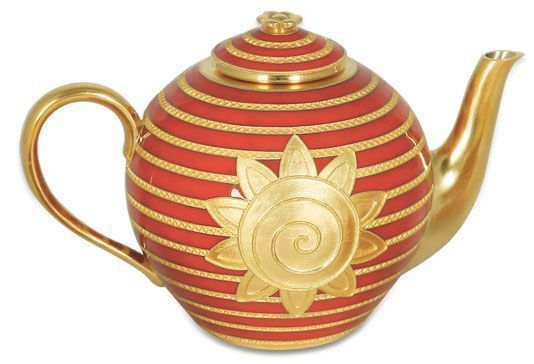 Чайник из серебра