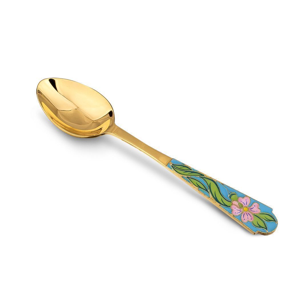 Ложка чайная из серебра