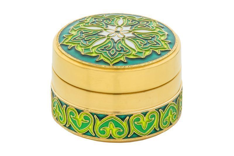Шкатулка «Весна» из серебра