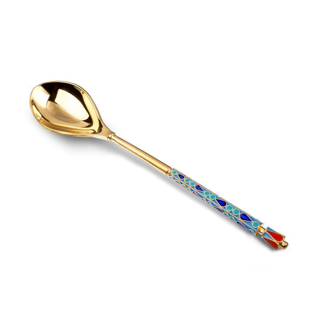Ложка чайная из серебра