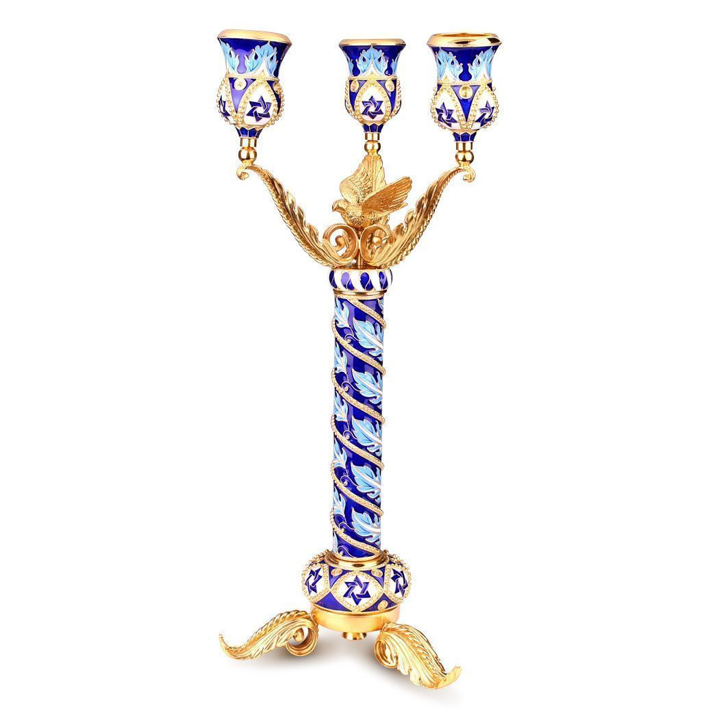 Подсвечник из серебра 