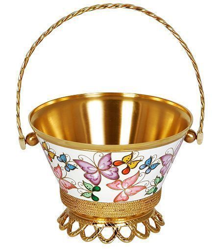 Конфетница из серебра 