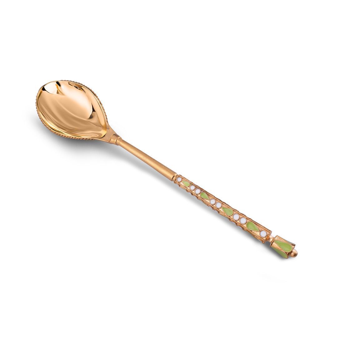 Ложка чайная из серебра