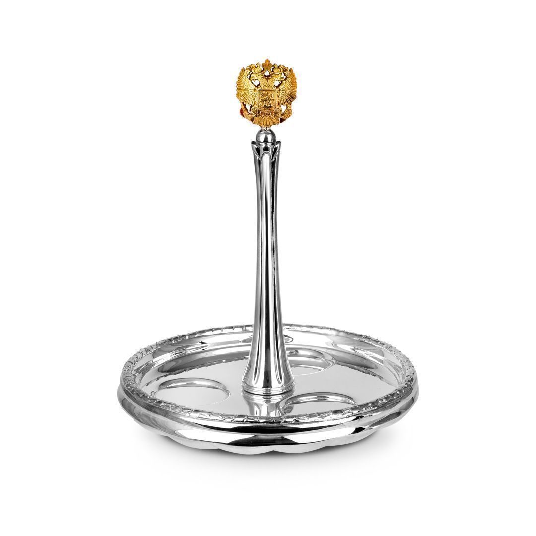 Поднос из серебра 