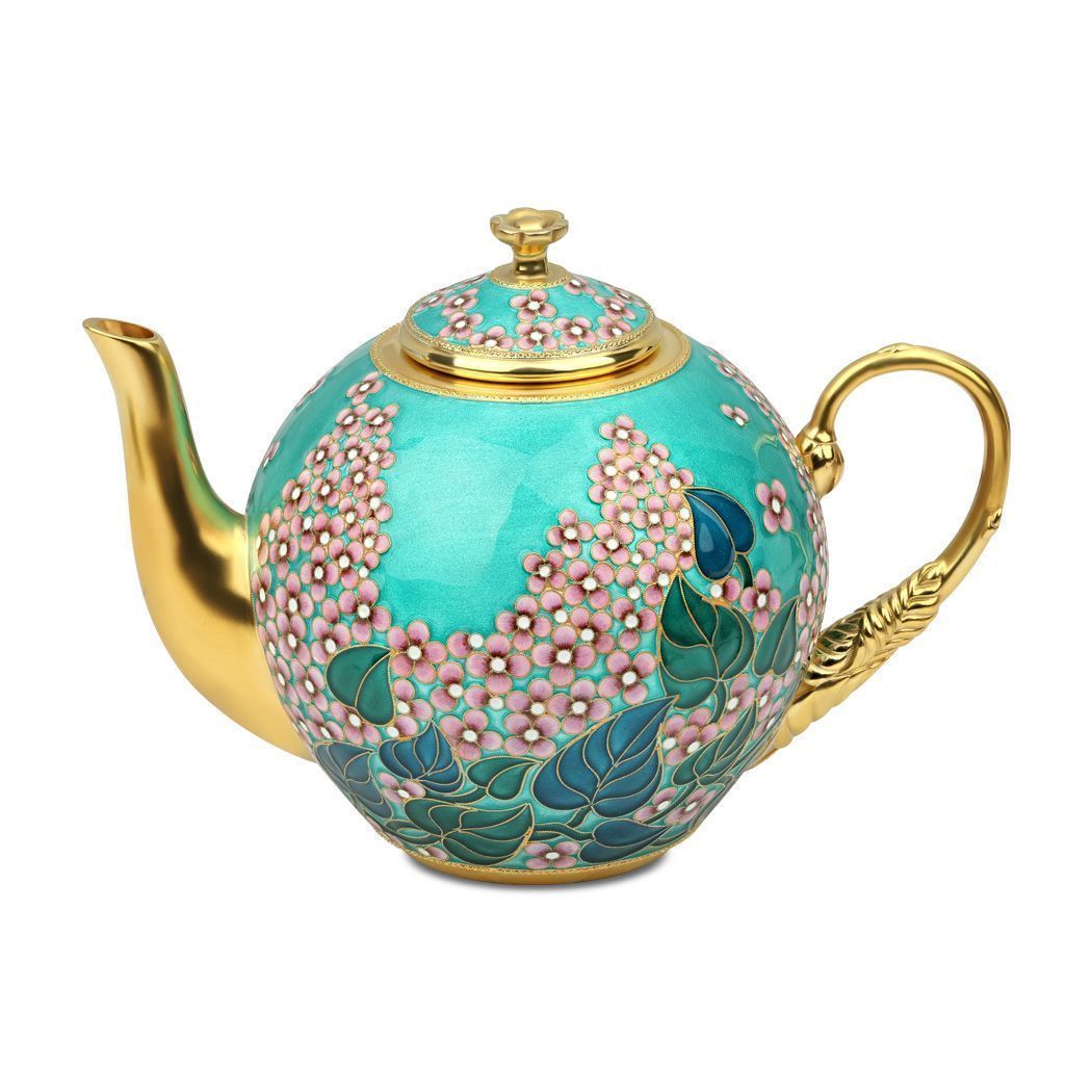 Чайник из серебра