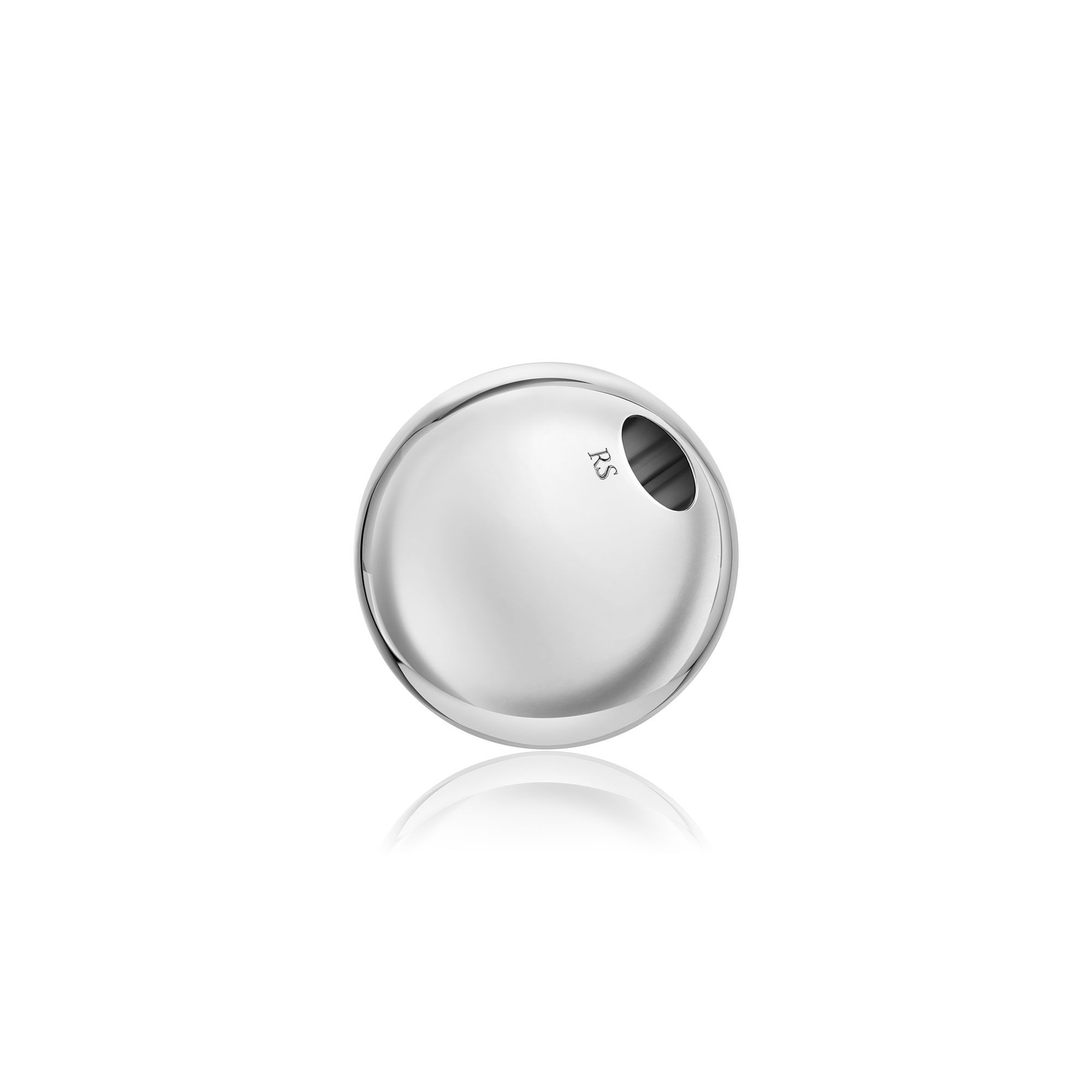 Подвеска из белого золота 