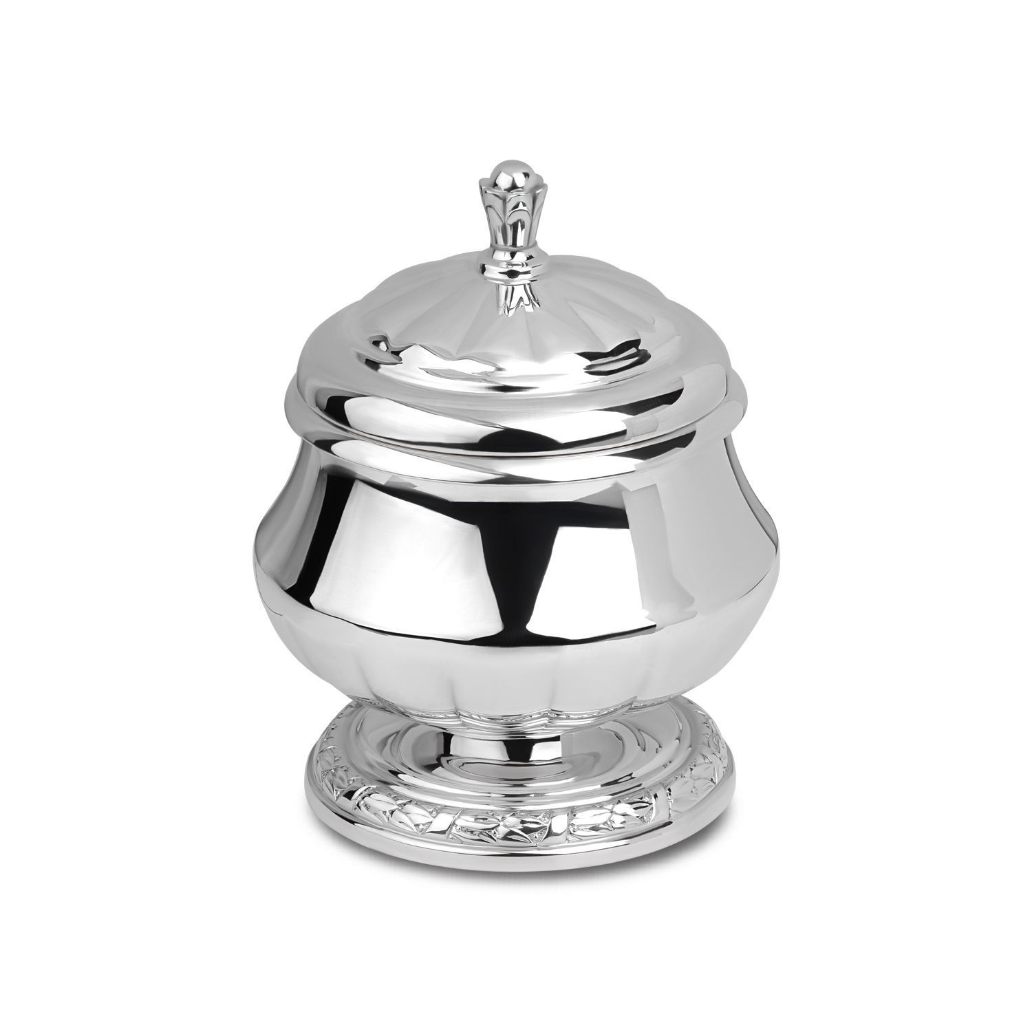 Икорница из серебра
