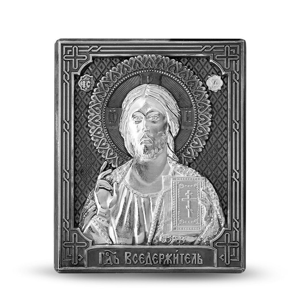 Икона «Господь Вседержитель» из меди
