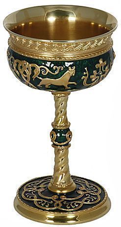 Бокал из серебра