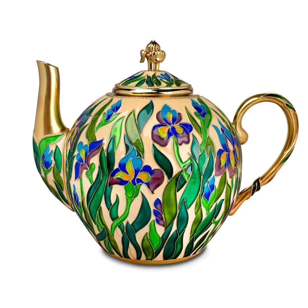Чайник из серебра