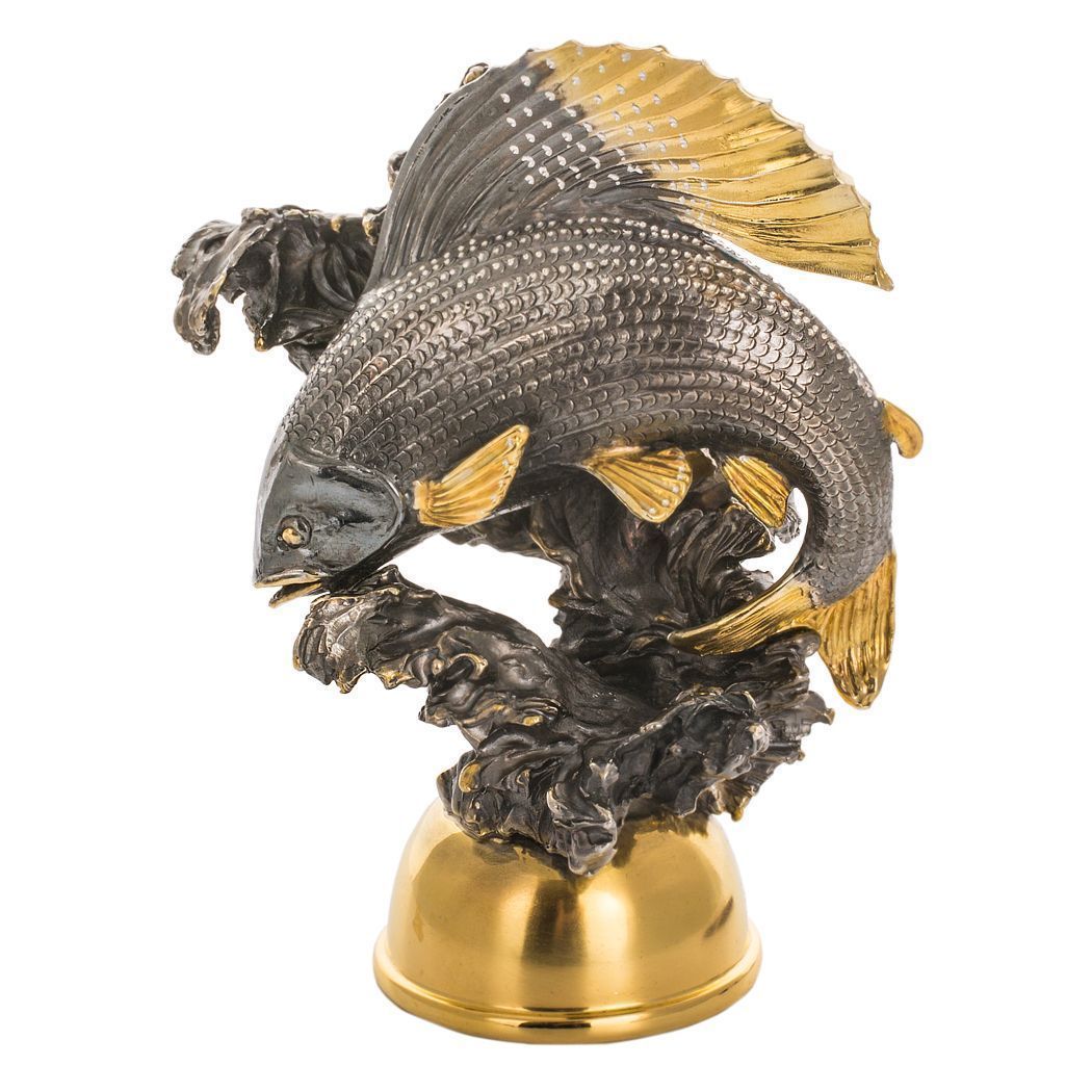 стопка-перевертыш «Хариус» из серебра