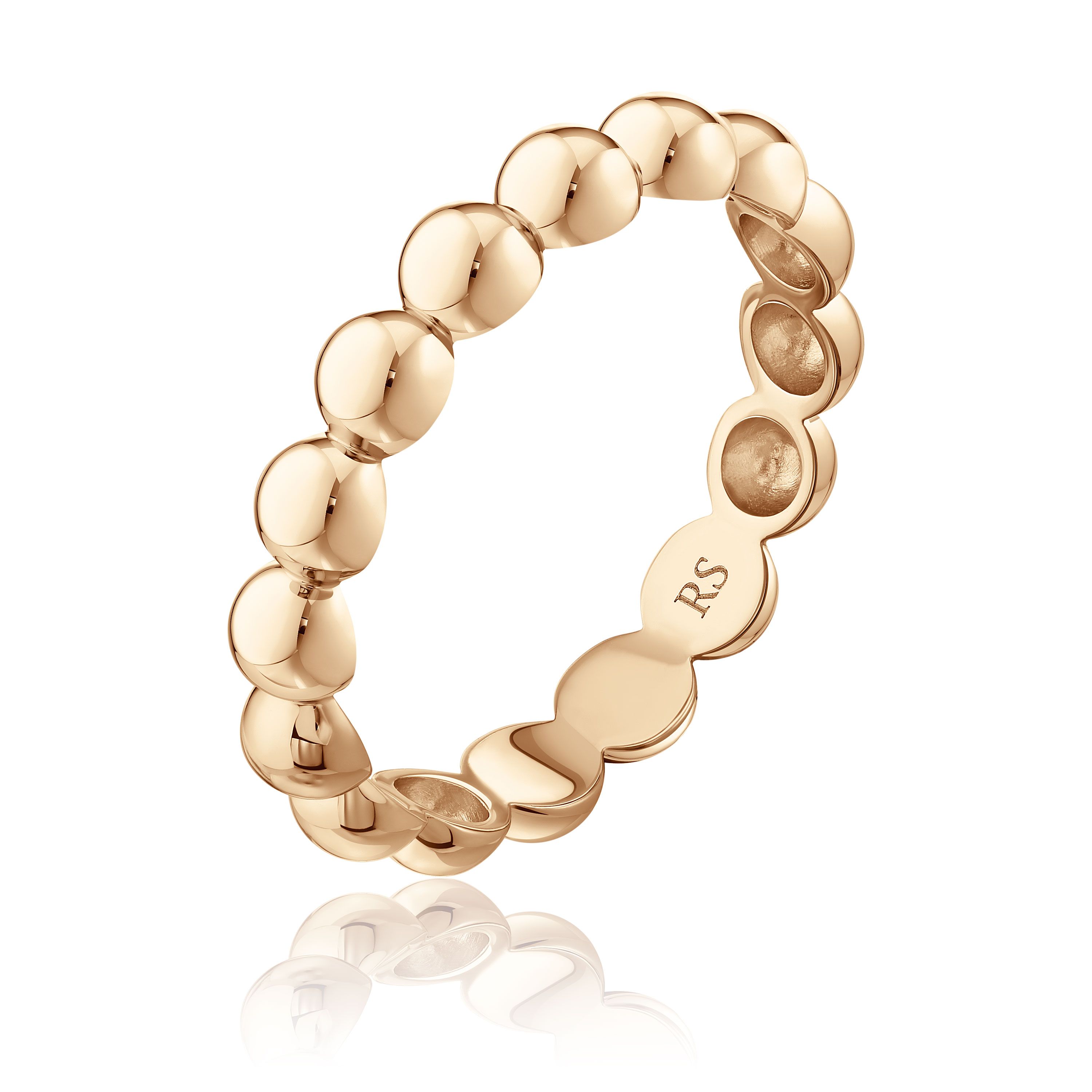 Кольцо из красного золота 