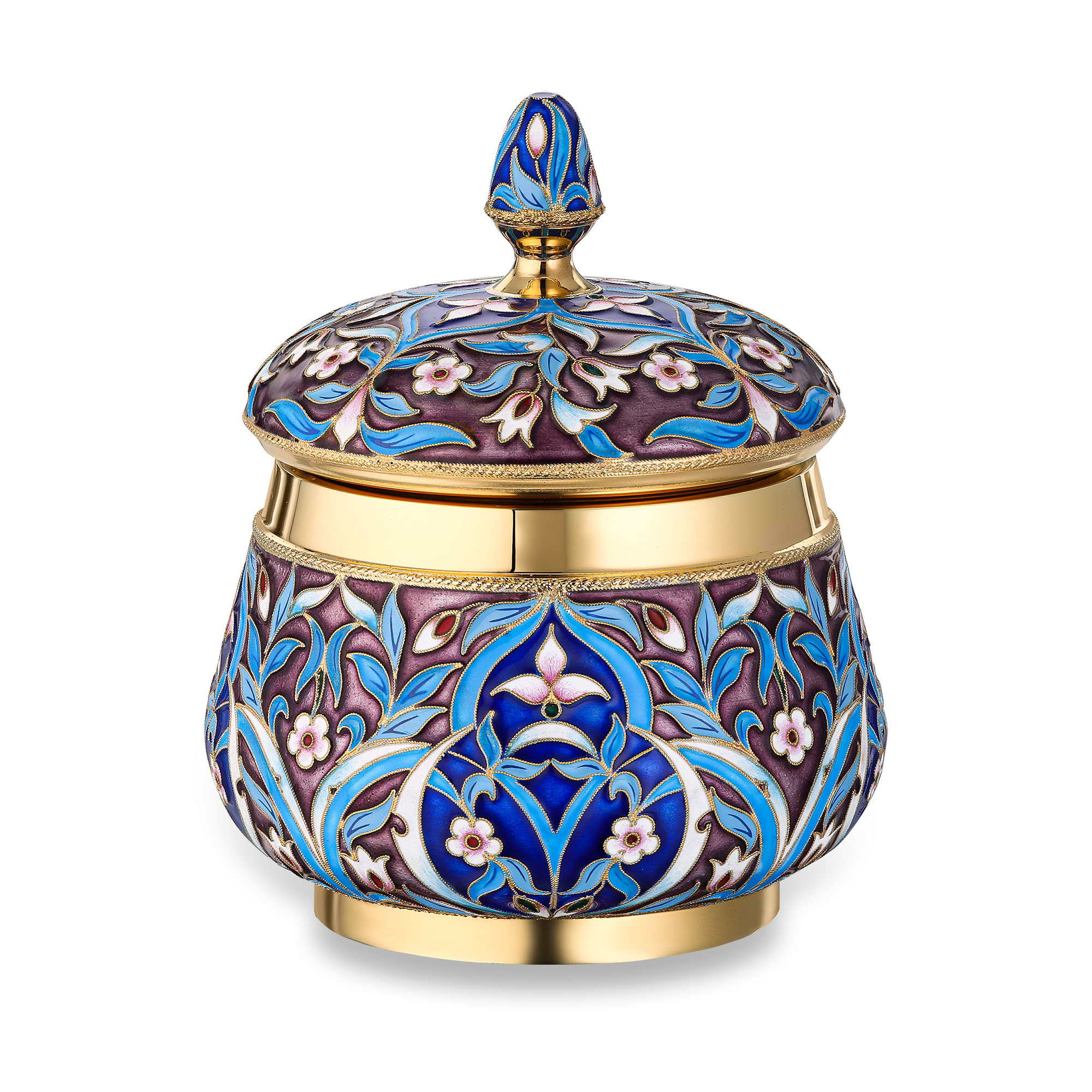 Сахарница «Аравийский» из серебра