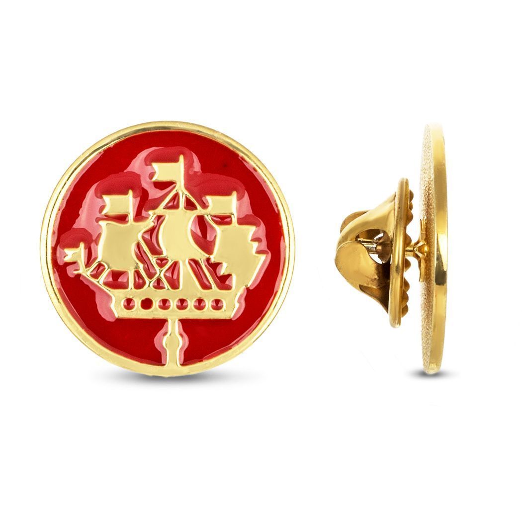 Значок из серебра 