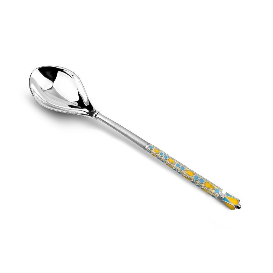 Ложка чайная из серебра