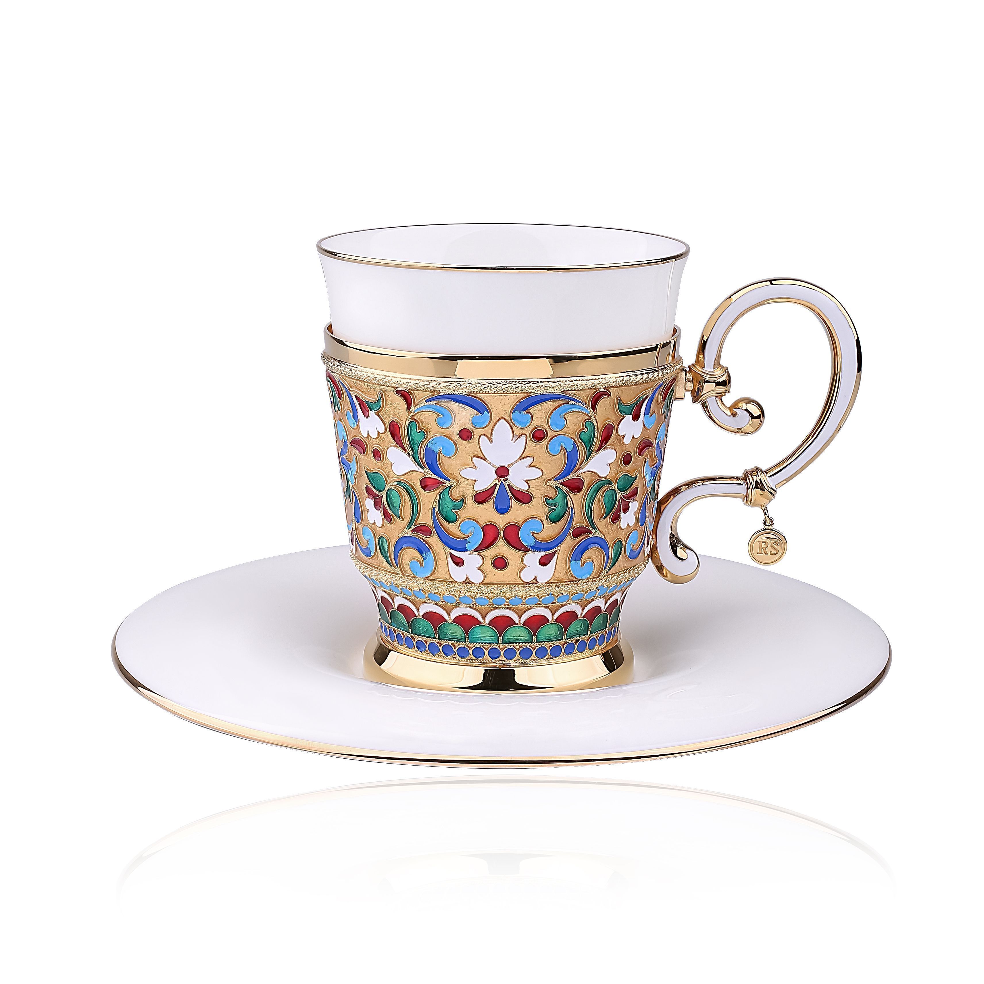 Набор чайный из серебра