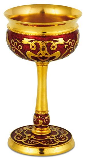 Бокал из серебра 