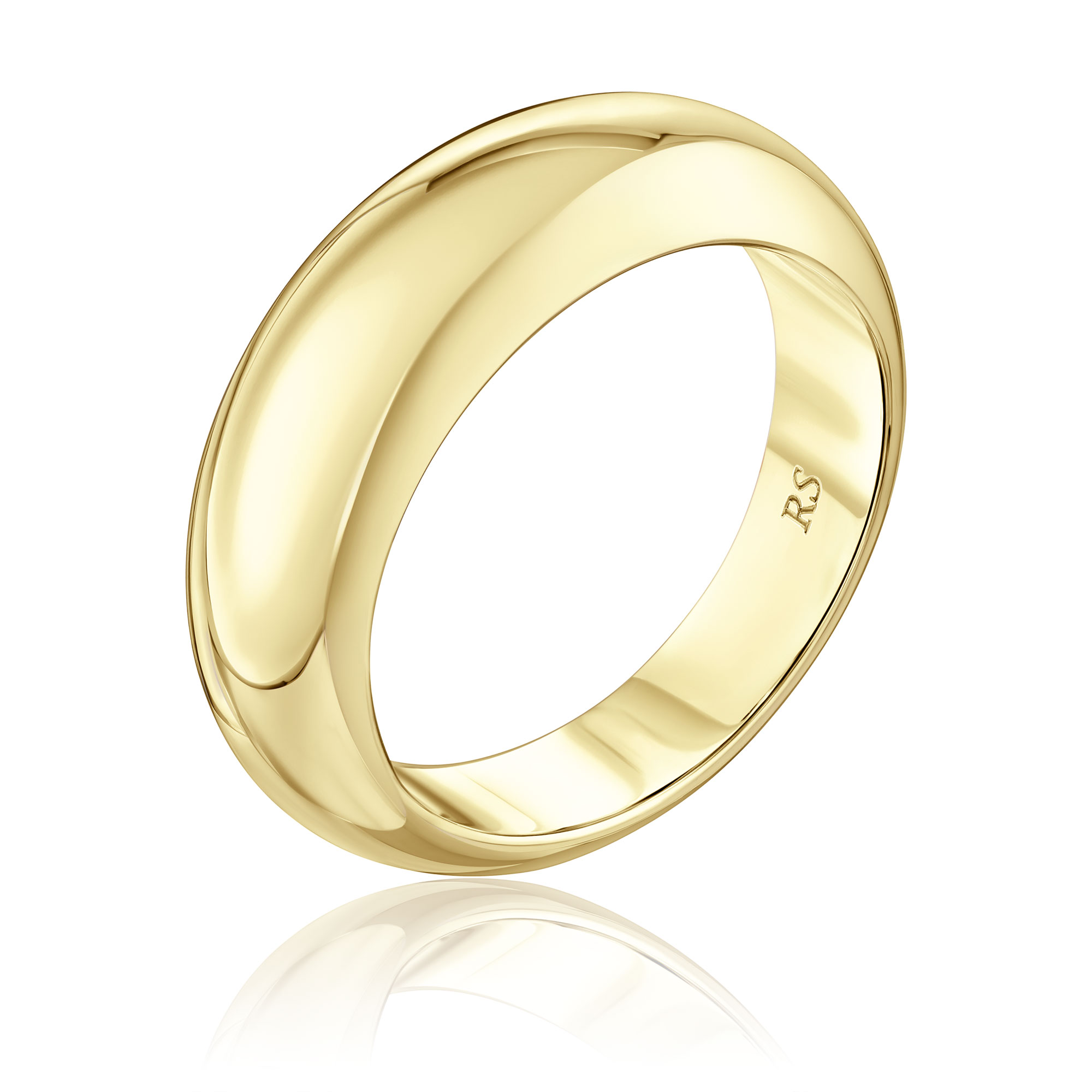 Кольцо из желтого золота 