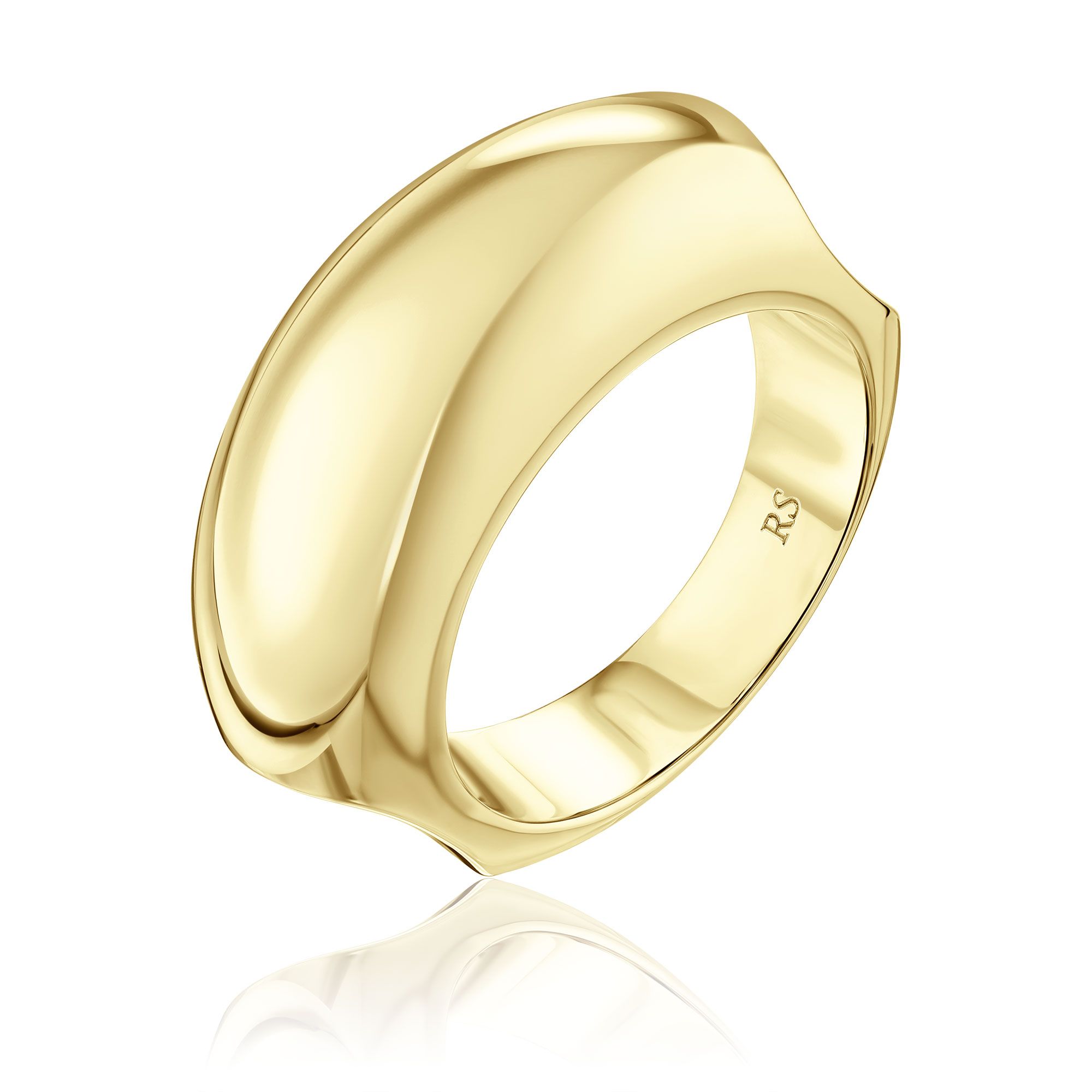 Кольцо из желтого золота 