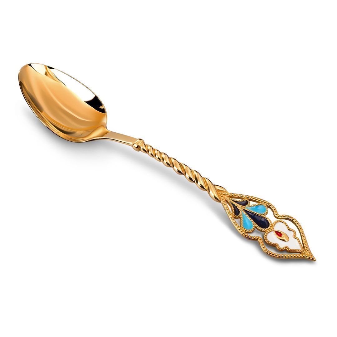 Ложка кофейная из серебра