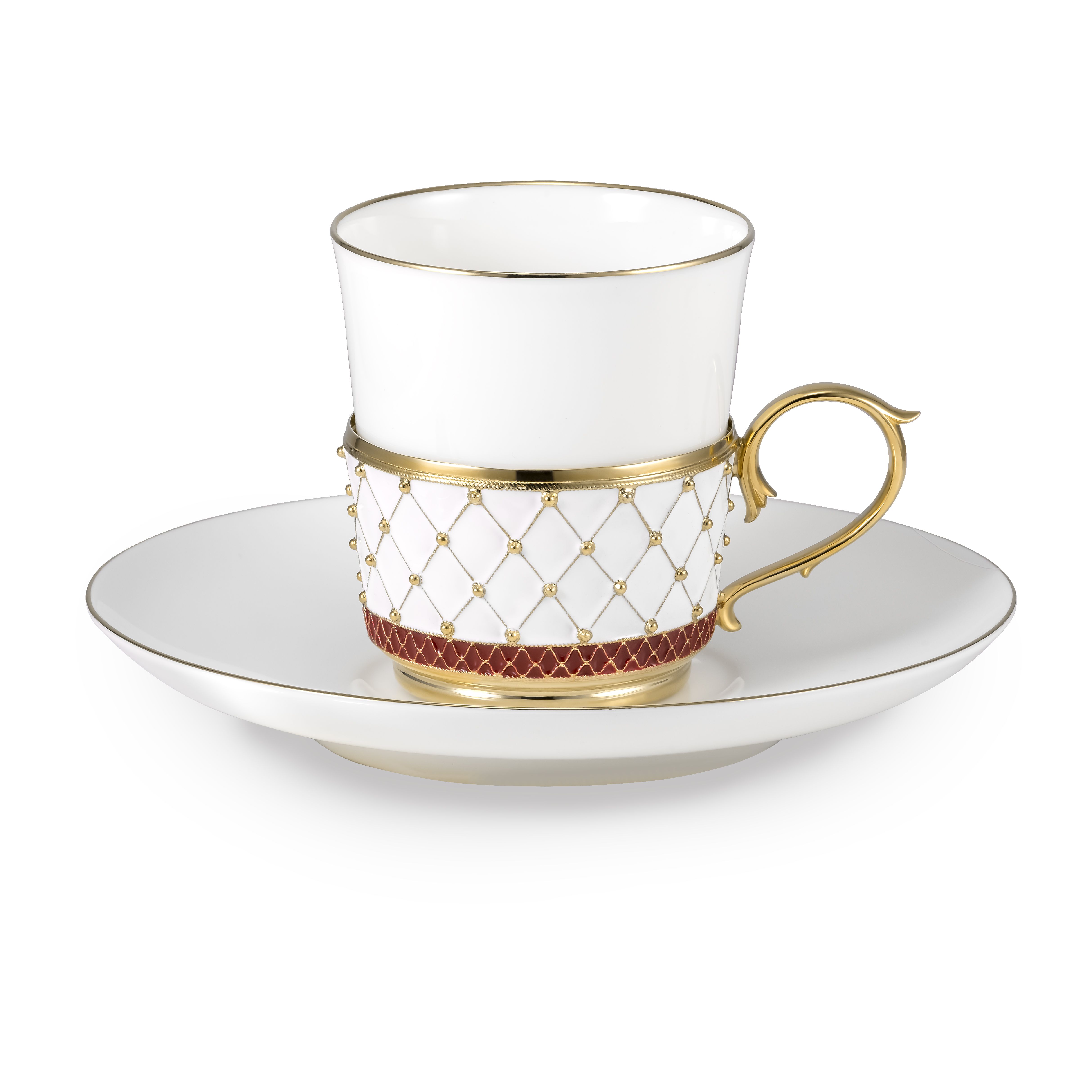 Набор кофейный из серебра