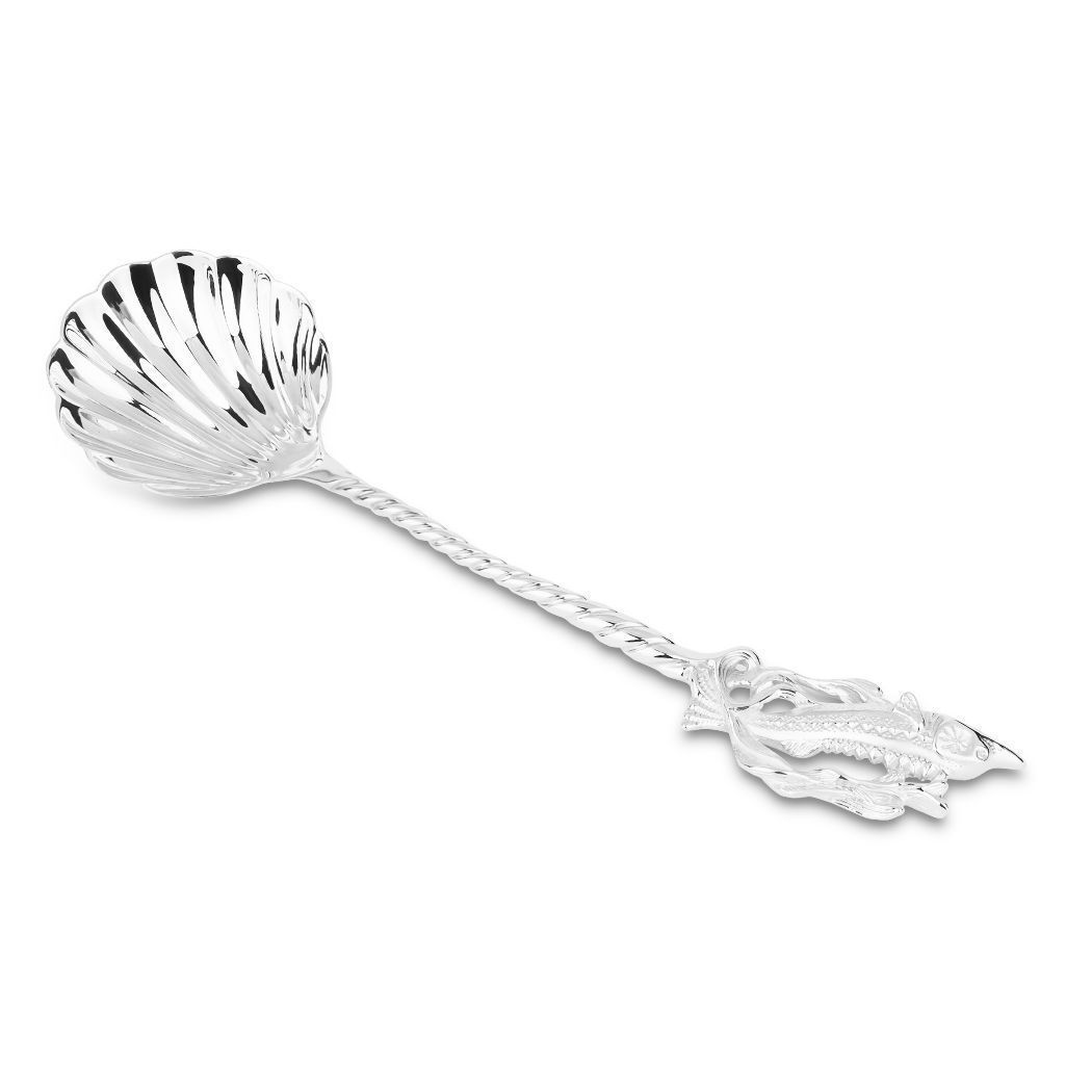Ложка для икры из серебра