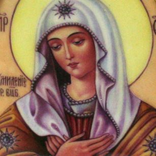 Икона «Умиление» из серебра