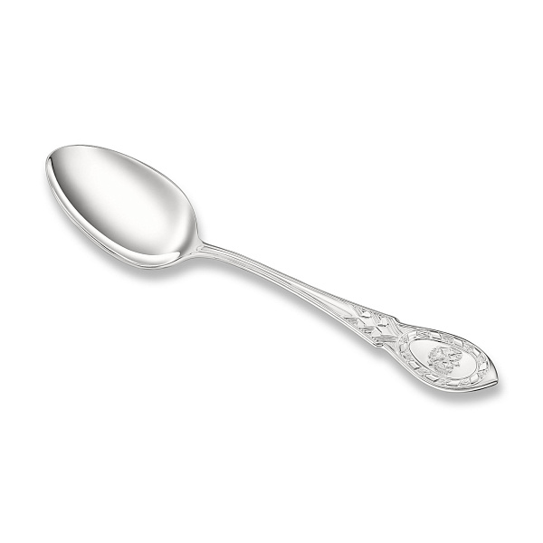 Ложка десертная из серебра 