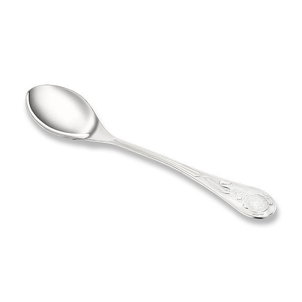 Ложка детская из серебра 