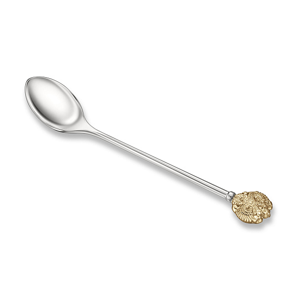 Ложка кофейная из серебра 