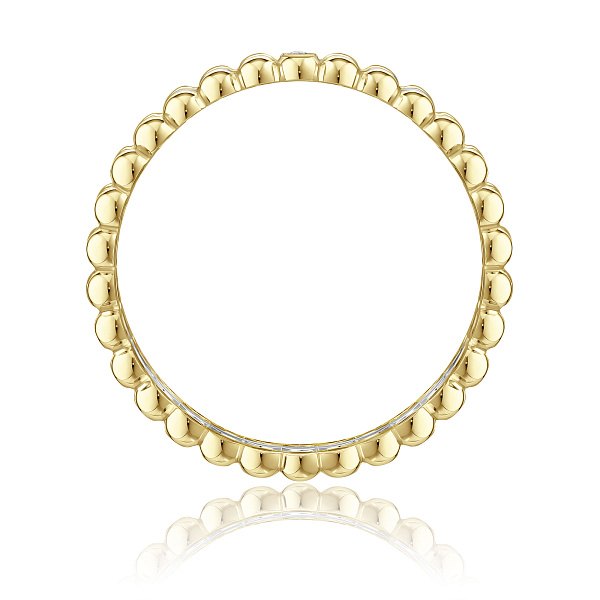 Кольцо из желтого золота с бриллиантами