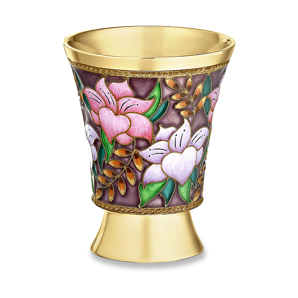 Стопка «Лилии» из серебра