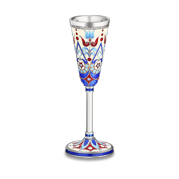 Бокал для ликера из серебра 