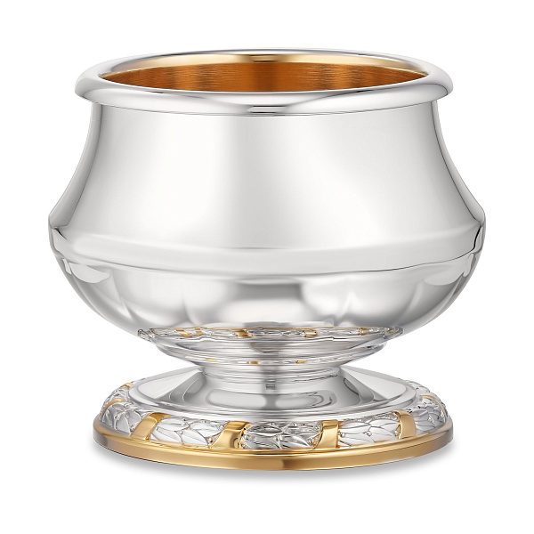 Икорница из серебра 