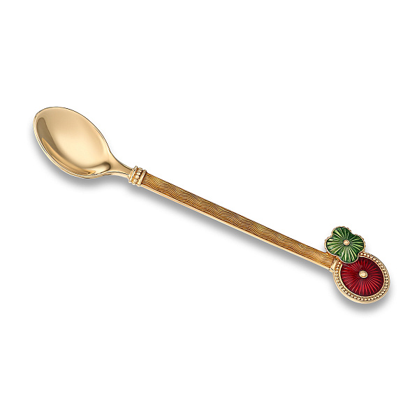 Ложка кофейная из серебра 