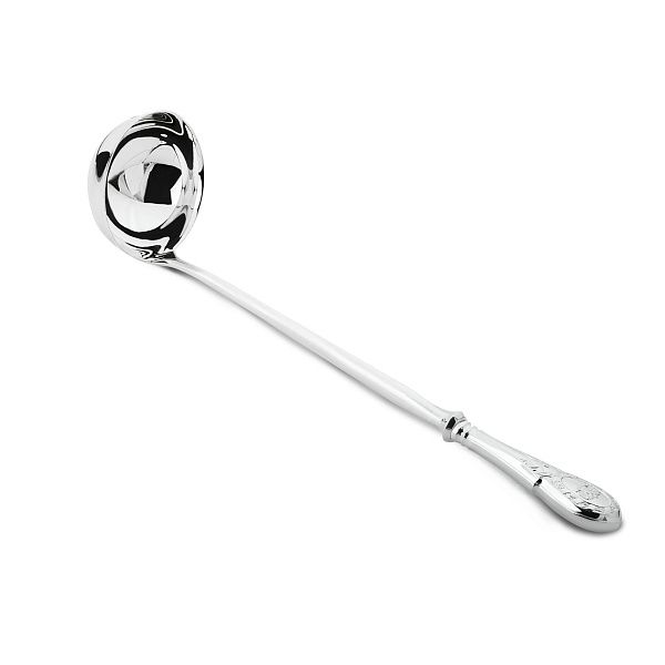 Ложка разливательная из серебра 