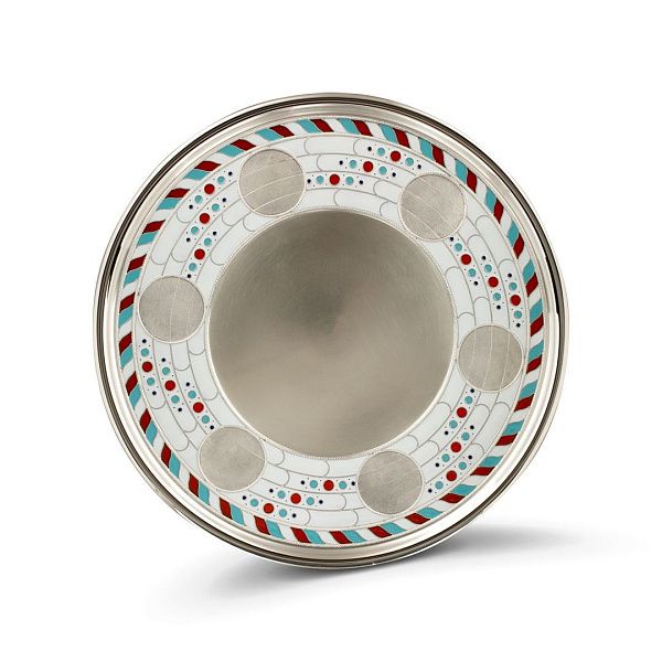 Поднос из серебра 