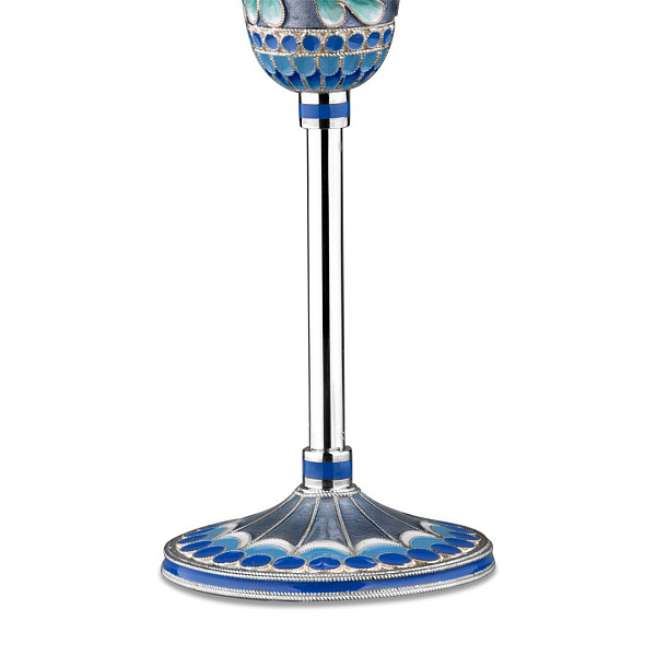 Бокал для ликера из серебра