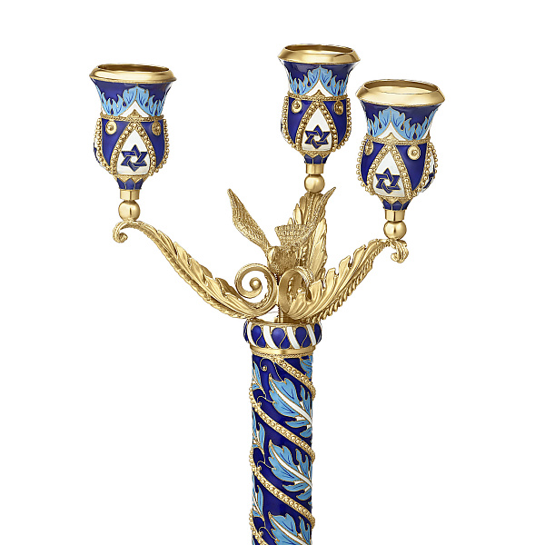 Подсвечник из серебра 