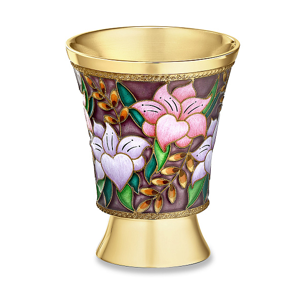 Стопка «Лилии» из серебра