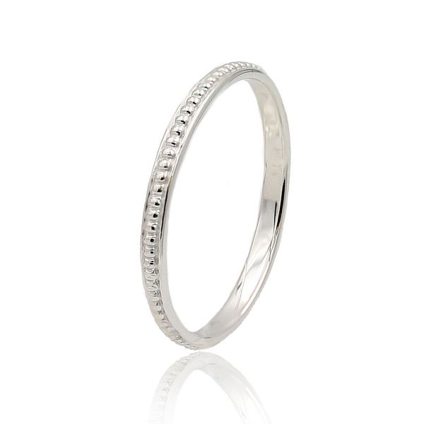 Кольцо из белого золота