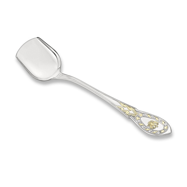 Лопатка для икры из серебра 