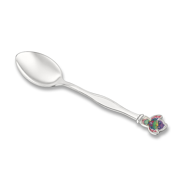 Ложка детская из серебра 