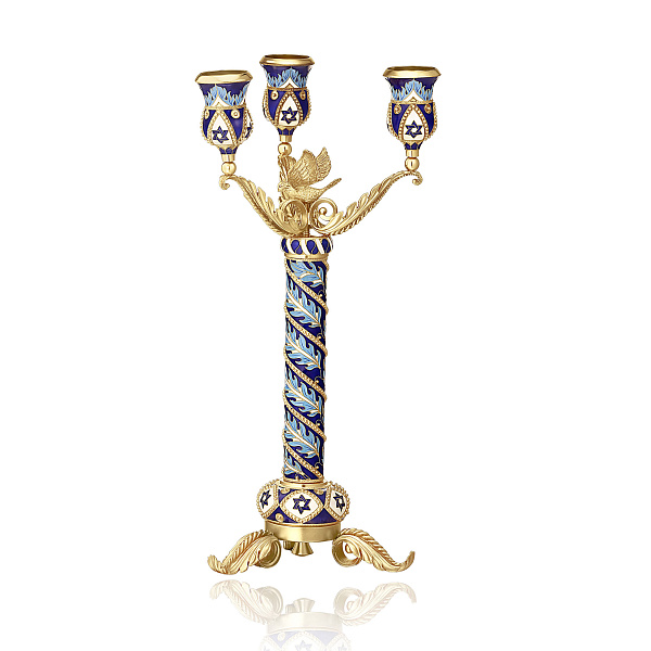Подсвечник из серебра 