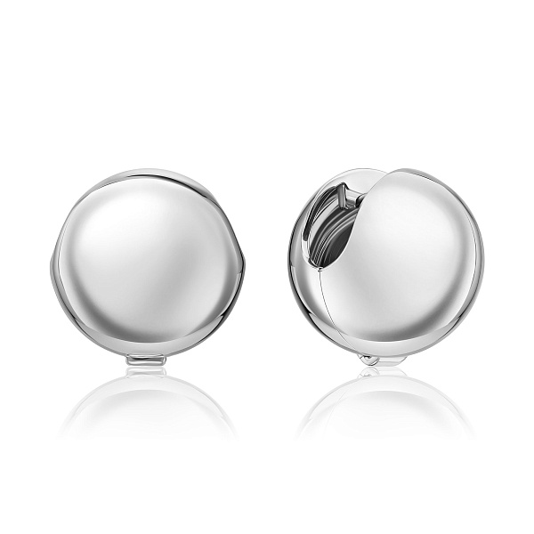 Серьги из белого золота 