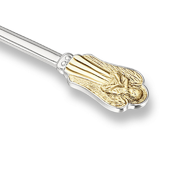 Ложка для крещения из серебра 