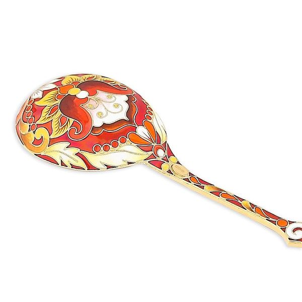 Ложка для варенья из серебра 