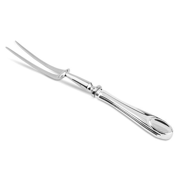 Вилка для мяса из серебра 