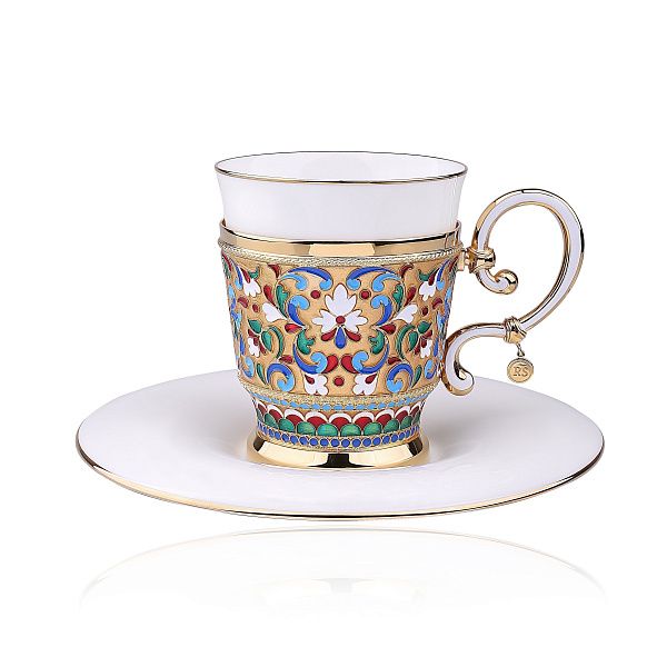 Набор чайный из серебра