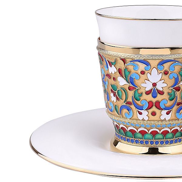 Набор чайный из серебра